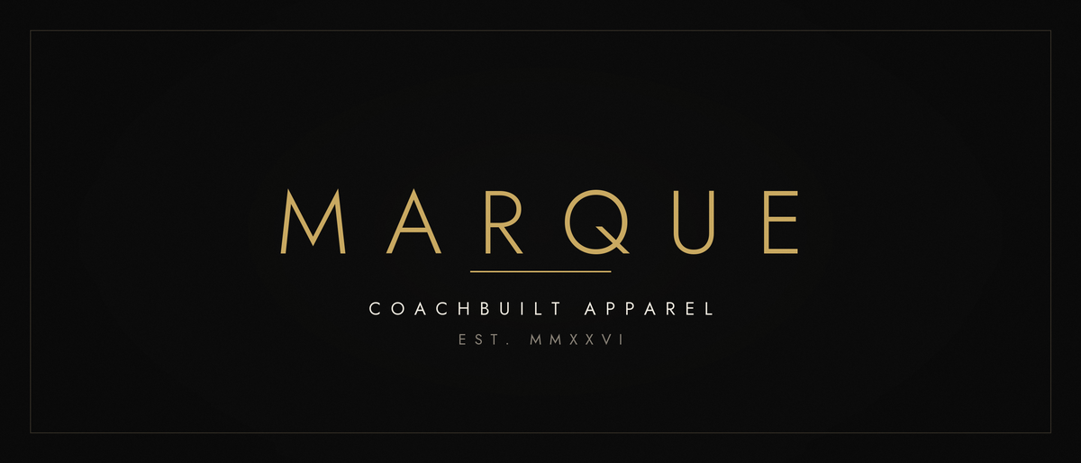 Marque — coachbuilt apparel